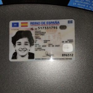Spain drivers license