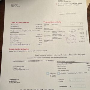 Fake Bank statements